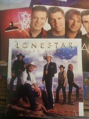 Lonestar "Crazy Nights" CD - White & Blue Cover